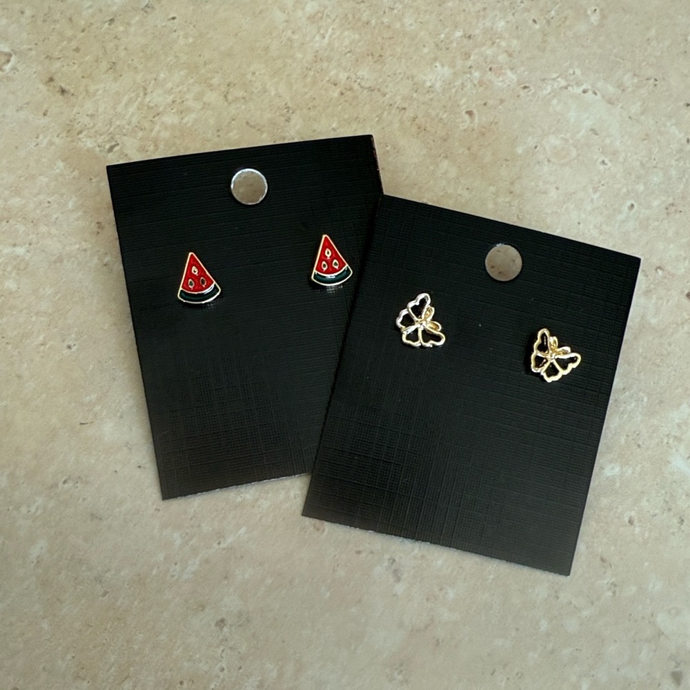 💥3/$12 SALE💥 Cute post earrings bundle